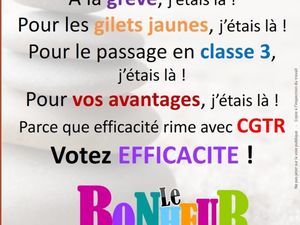 CGTR Groupama - Tracts élections CSE