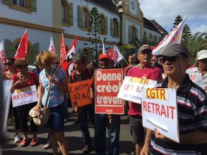 Succès de la mobilisation à Saint Pierre 
