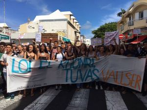 Succès de la mobilisation à Saint Pierre 