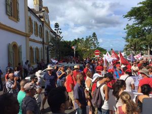 Succès de la mobilisation à Saint Pierre 