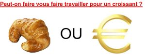 croissant ou €